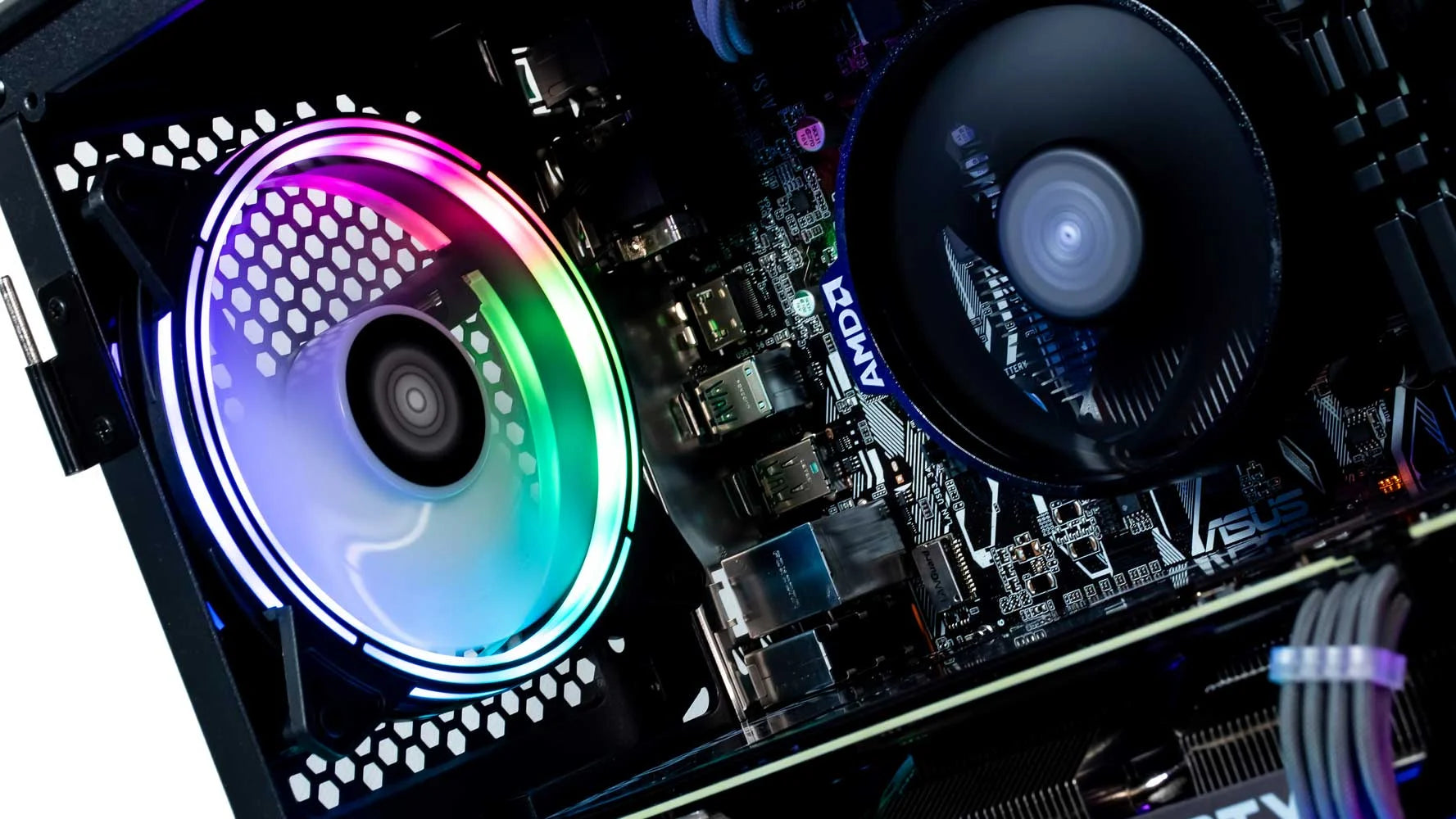 Rebel 3.0 Gaming PC - AMD Ryzen 5 (4.2Ghz), RTX 3060 12GB, 16GB DDR4, 512GB SSD, Black