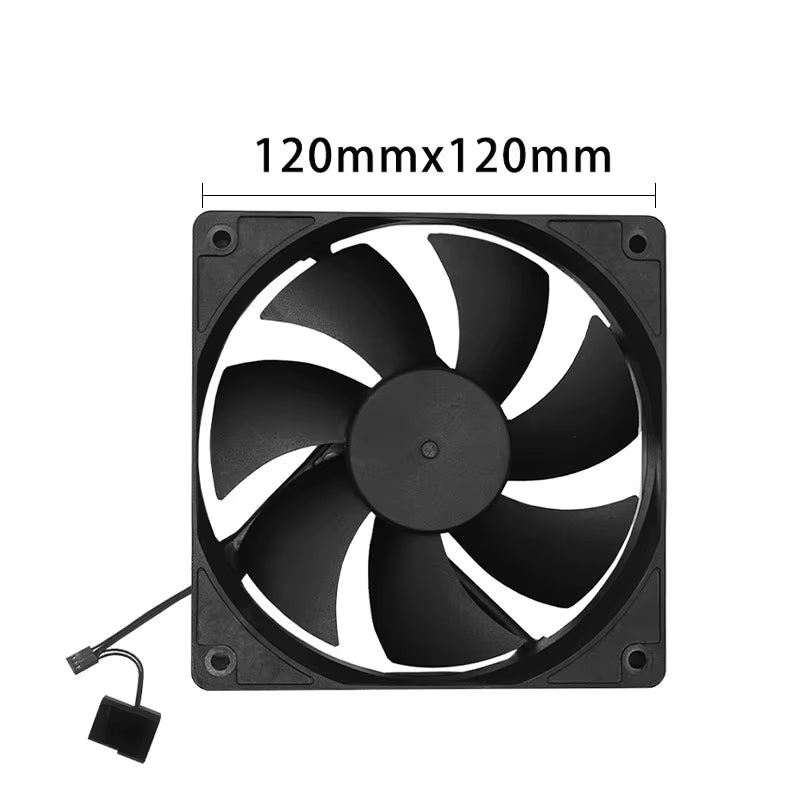 80Mm 90Mm 120Mm Quiet Computer Fan Silent PC Fans for Computer PC Case GPU CPU Cooler Radiator Cooling