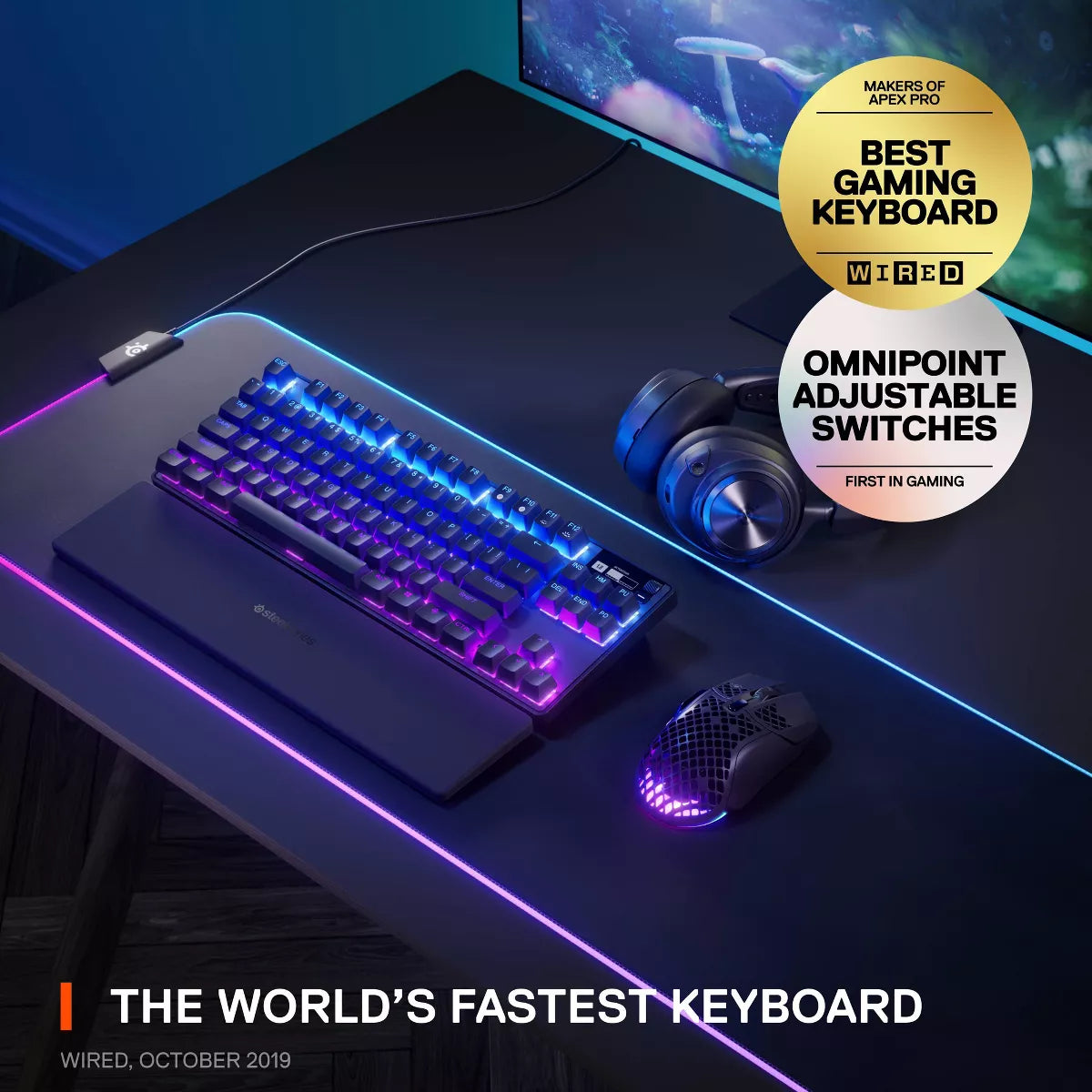 Steelseries APEX Pro TKL Wireless Keyboard