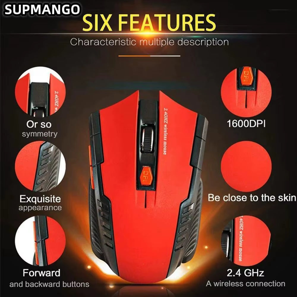 113 Battery Version Mini2.4 Ghz Wireless Optical Mouse Portable Mouse Wireless USB Mouse Notebook Computer