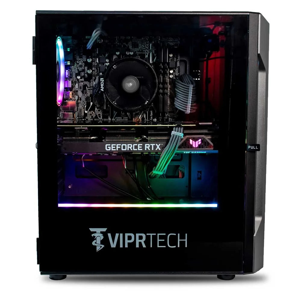 Rebel 3.0 Gaming PC - AMD Ryzen 5 (4.2Ghz), RTX 3060 12GB, 16GB DDR4, 512GB SSD, Black