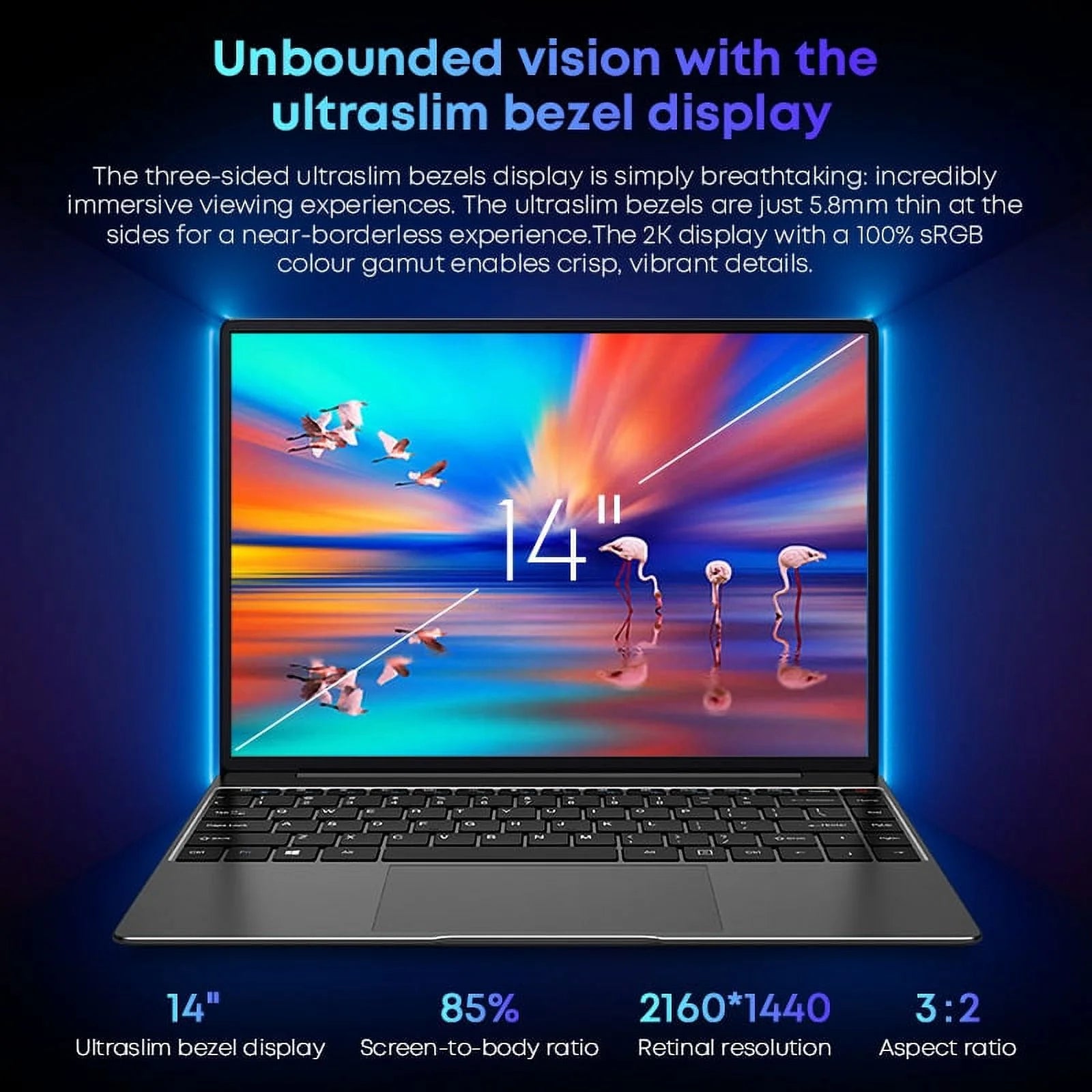Corebook X 14" Laptop 512GB SSD 16GB Ddr4,12Th Gen Intel I5-12450H,4K IPS Display,Quad Core,Windows 11 Gaming Notebook Computer,3.7Ghz,Wifi 6,2160 X 1440