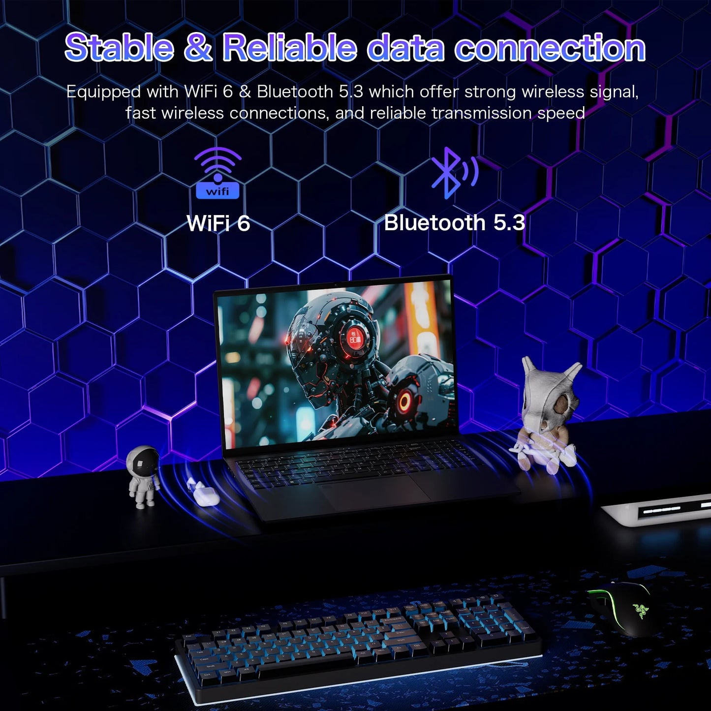 16" Business Laptop, Windows 11 Pro Computer, AMD Ryzen 7430U , 32GB RAM 1TB SSD, Backlit Keyboard, Fingerprint Unlock