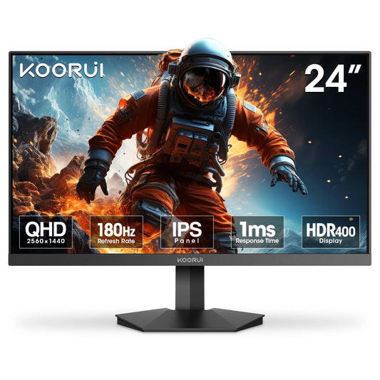 24" 2K 1440P Gaming Monitor, 180Hz QHD Computer Monitor, New Pc Monitor, G2421V